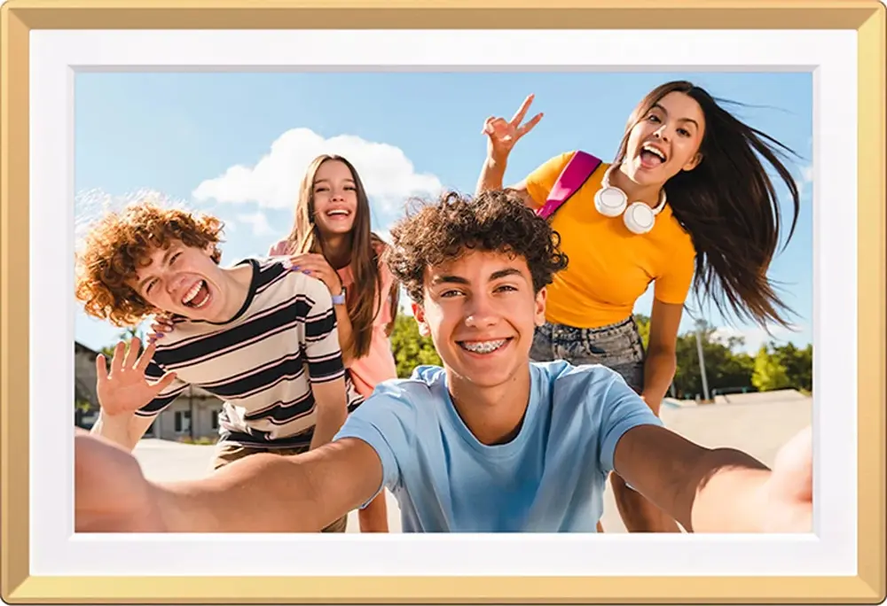Arzopa D14 Golden Digitális Képkeret - 14" – 2. kép