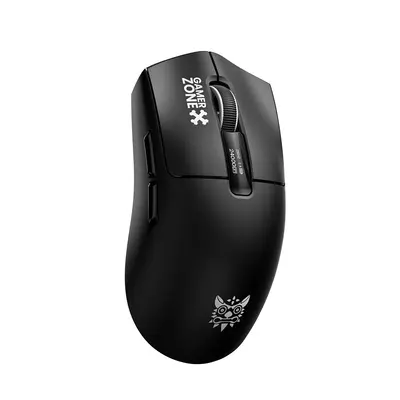 ONIKUMA DM10 Tri-Mode gamer egér + mágneses RGB töltődokkoló - Fekete – 2. kép