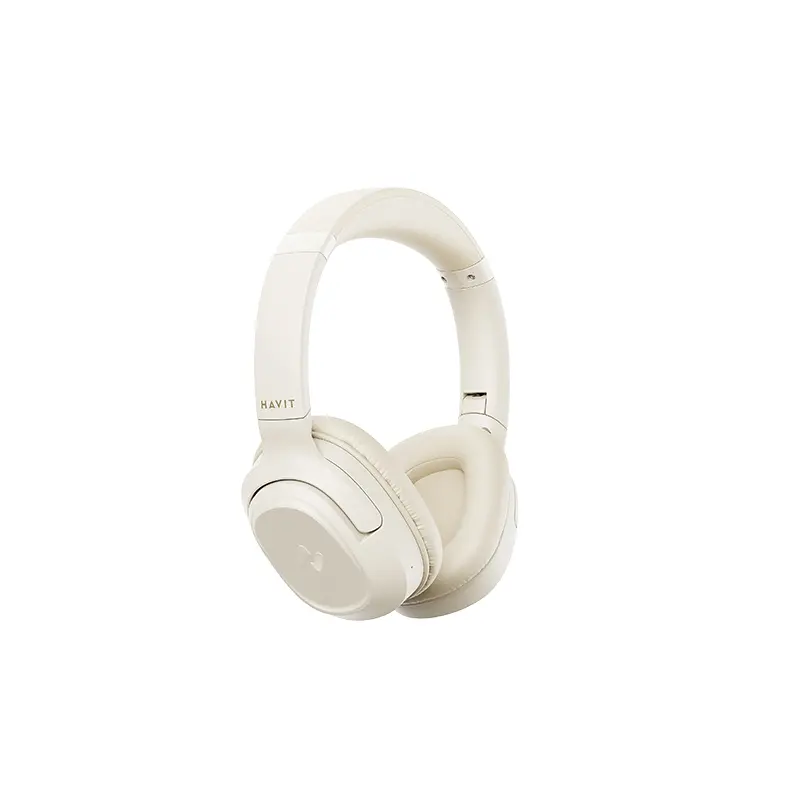Havit H612BT PRO Vezeték nélküli Bluetooth fejhallgató - Bézs – 3. kép