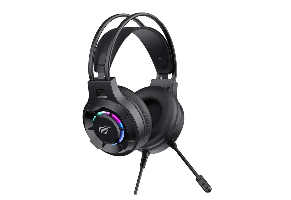 Havit H2049d Gamer fejhallgató - Fekete – 3. kép