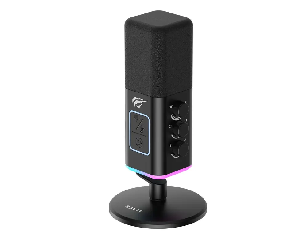 Havit GK71 Streamer/Gamer Mikrofon RGB – 2. kép