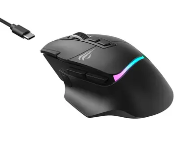 Havit MS967WB Tri-Mode Vezeték Nélküli Gamer Egér – 2. kép