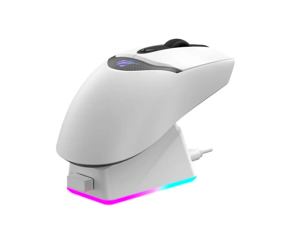 Havit Houyi M4 PRO X Tri-Mode Vezeték Nélküli Gamer Egér + Dokkoló – 2. kép