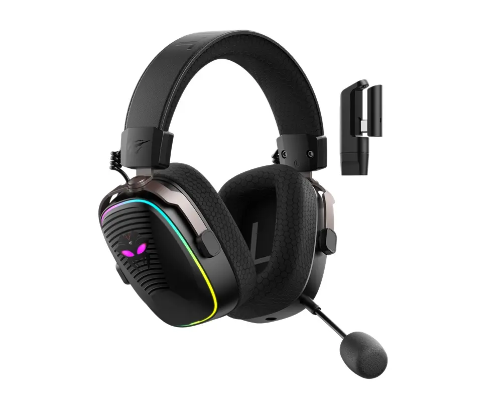 Havit Huaxu X4 Tri-Mode Vezeték Nélküli Gamer Headset – 3. kép