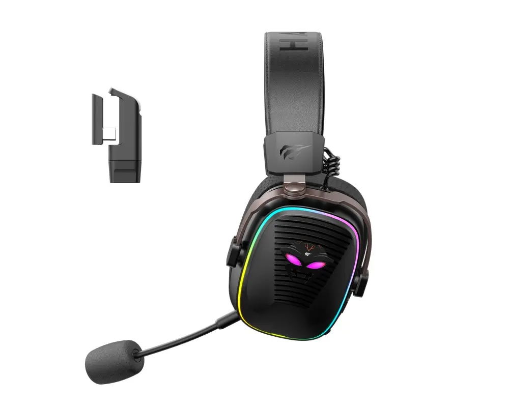 Havit Huaxu X4 Tri-Mode Vezeték Nélküli Gamer Headset – 5. kép