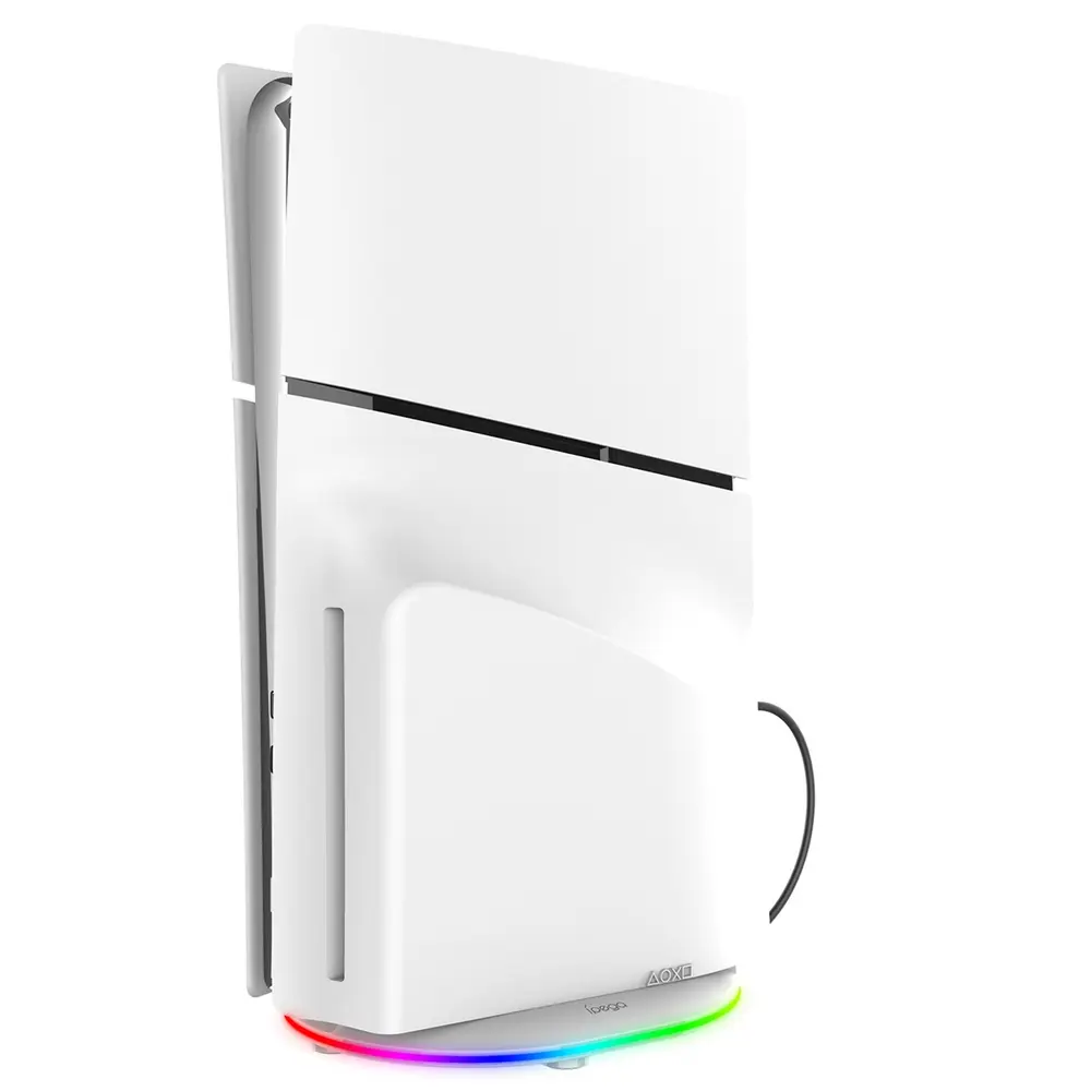 iPega PG-P5S035SA Vertikális Playstation 5 Slim Állvány RGB Beépített USB HUB – 3. kép