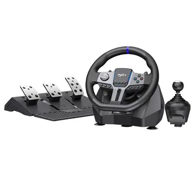 PXN V9 Gen2 270°/900° vibrációs kormány-, hárompedálos és H-váltó szett PC/PS/Xbox/Switchhez
