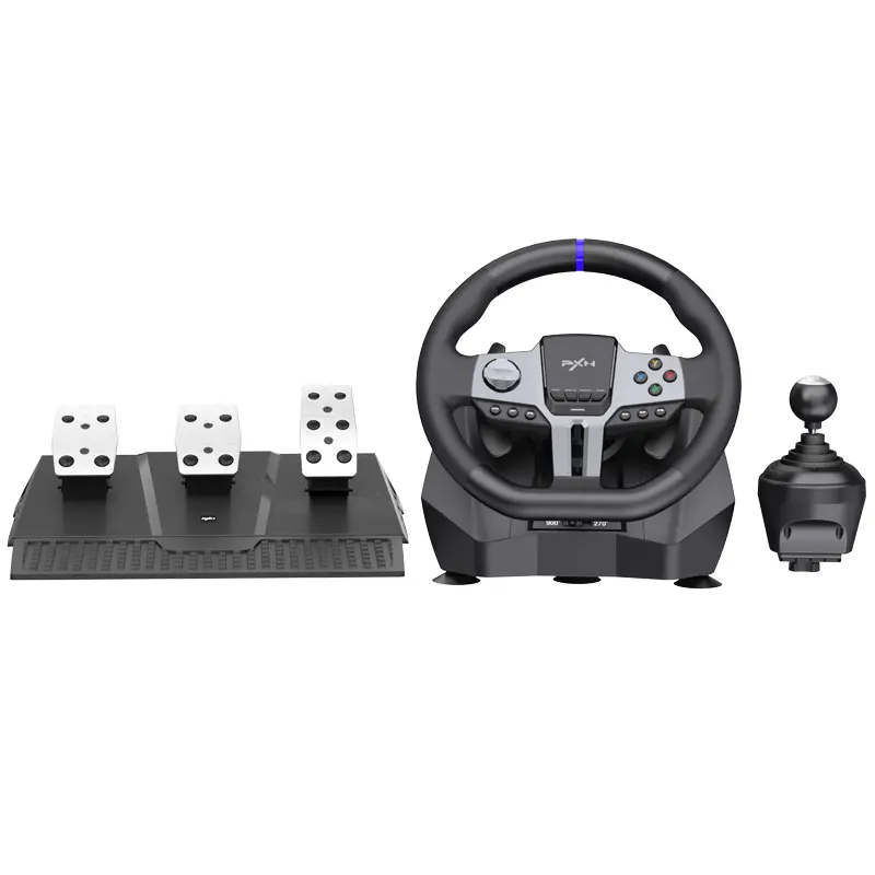 PXN V9 Gen2 270°/900° vibrációs kormány-, hárompedálos és H-váltó szett PC/PS/Xbox/Switchhez – 2. kép