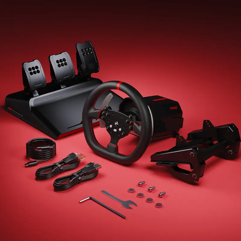 PXN V10 Pro 3,2 Nm Direct Drive kormány- és 3-pedálos szett PC/PS4/Xboxhoz – 7. kép