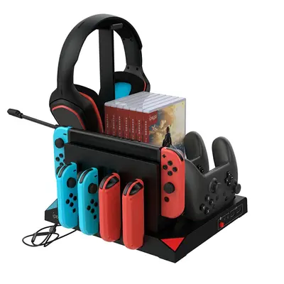 iPega PG-SW036 Nintendo Switch Multifunkciós Töltőállvány