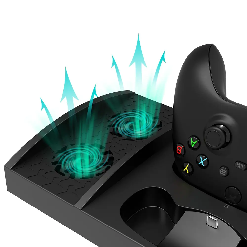 IPega XBS013 Xbox Series S Multifunkciós Állvány RGB + 2 db 1400mAh Akkumulátor – 3. kép