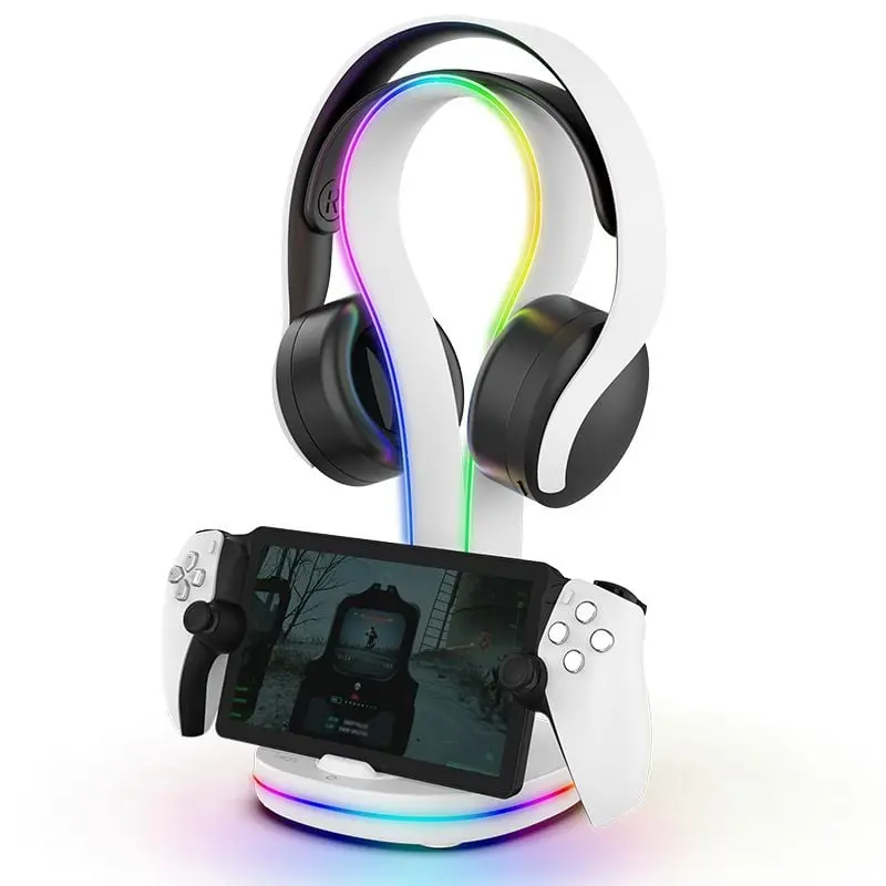 iPega PG-P5P023 Playstation Portal Töltő + Headset Állvány RGB – 3. kép