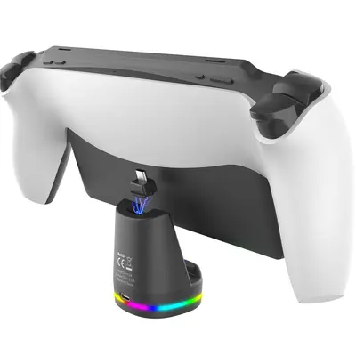 iPega PG-P5P25A Playstation Portal Mágneses Mini Töltő Állvány - Fekete – 2. kép