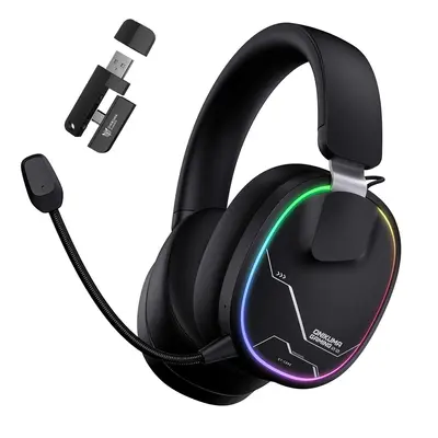 Onikuma GT836 4-Mode vezeték nélküli gamer headset, fekete