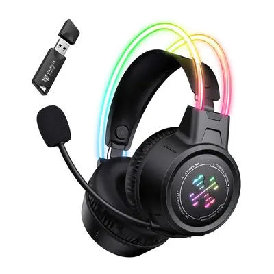 Onikuma GT889 3-Mode vezeték nélküli gamer headset, fekete