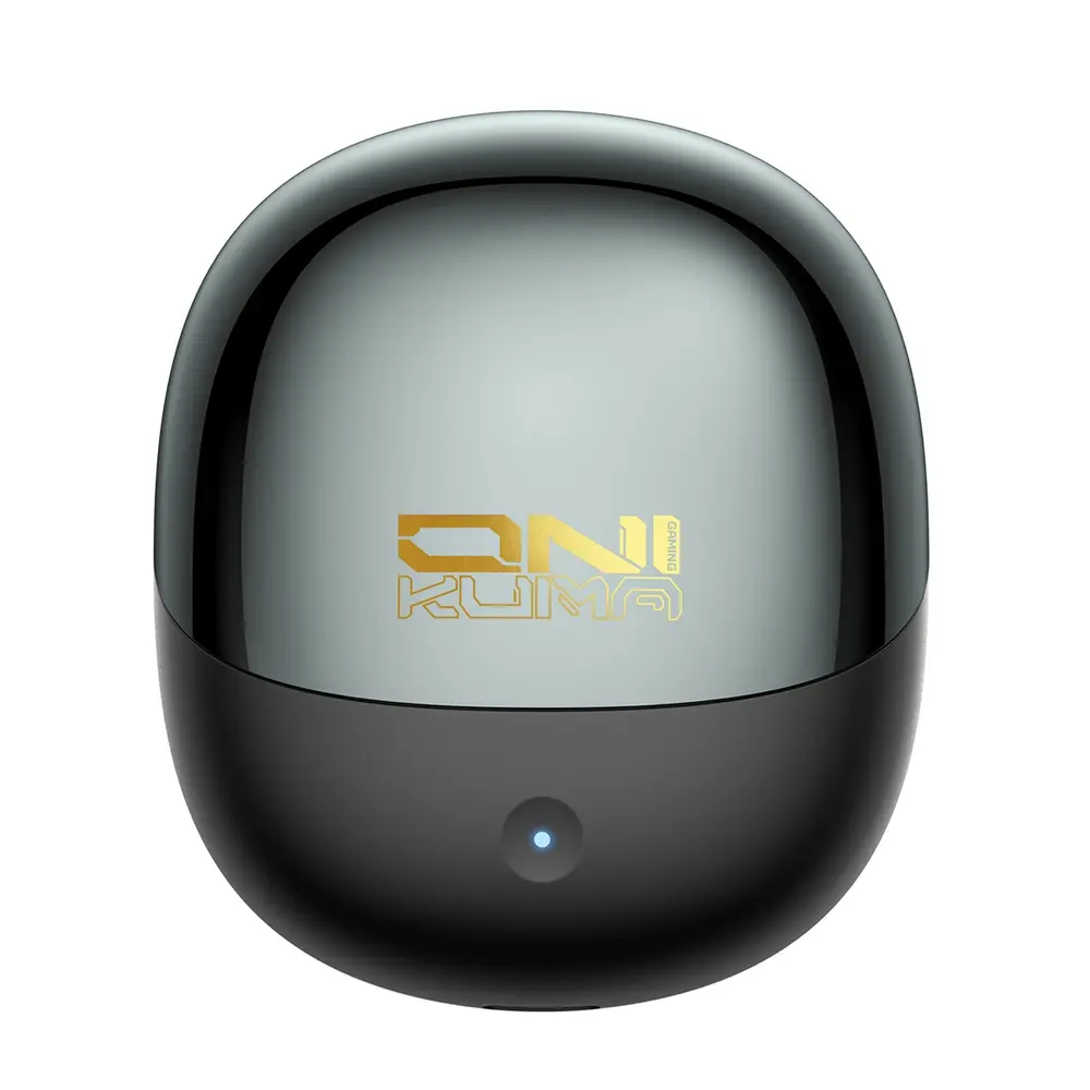 Onikuma TX610 Bluetooth 5.4 és 2,4 GHz ANC+ENC TWS gamer fülhallgató, fekete – 2. kép