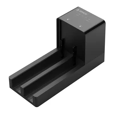 Orico HDD/SSD Dokkoló - 3.5" SATA HDD Duplicator (2x 2,5"/3,5" HDD/SSD -> USB-A, Max.: 16TB, fekete) – 2. kép