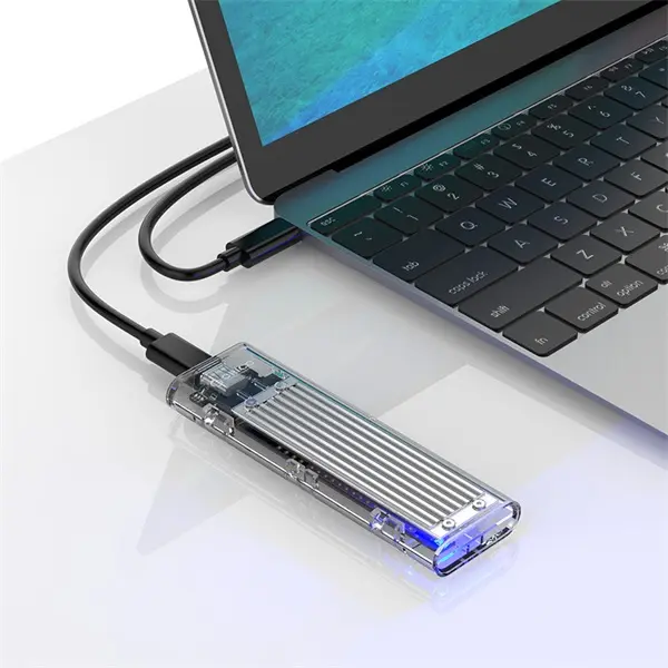 Drive kit USB M.2 NVMe USB 3.1 Orico TCM2-C3-BK-BP – 5. kép