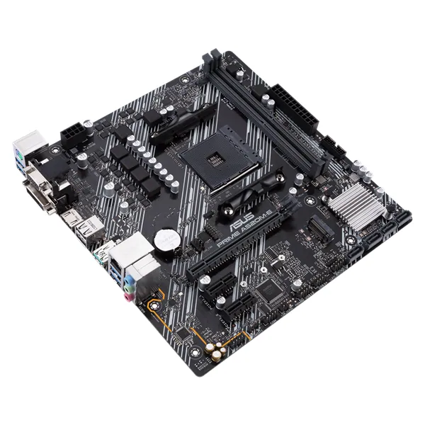 Asus Alaplap - AMD PRIME A520M-E/CSM AM4 (A520, 2xDDR4 4600MHz, 1xGBE LAN, 1xM.2, 4xSATA3, 6xUSB2.0, 7xUSB3.2) – 5. kép