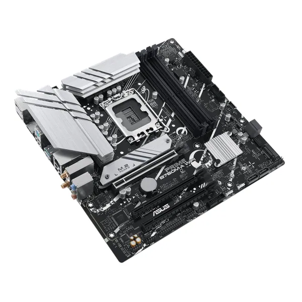 Asus Alaplap - Intel PRIME B760M-A WIFI s1700 (B760, 4xDDR5 7200+MHz, 4xSATA3, 2xM.2, 2xHDMI+DP) – 4. kép