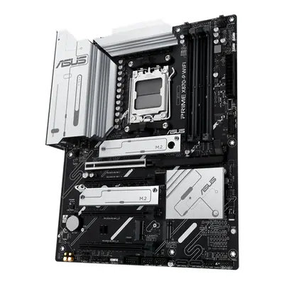 Asus Alaplap - AMD PRIME X870-P WIFI AM5 (X870, ATX, 4xDDR5 8000+MHz, 2xSATA3, 4x M.2, HDMI+USB4) – 2. kép