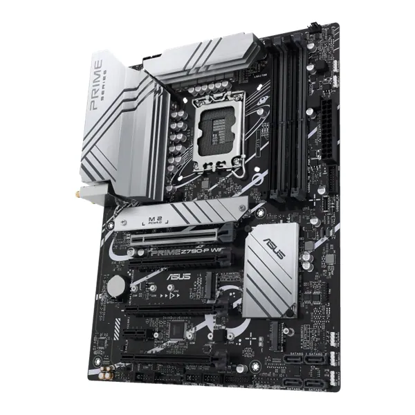 Asus Alaplap - Intel PRIME Z790-P WIFI LGA1700 (Z790, ATX, 4xDDR5 7200+MHz, 4xSATA3, 3xM.2, HDMI+DP) – 4. kép