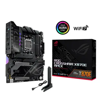 Asus Alaplap - AMD ROG CROSSHAIR X870E APEX AM5 (X870, ATX, 2xDDR5 9600+MHz, 4xSATA3, 5x M.2, 2xUSB4)