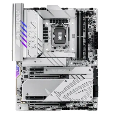 Asus Alaplap - Intel ROG MAXIMUS Z890 APEX LGA1851 (Z890, ATX, 4xDDR5 9600+MHz, 4xSATA3, 6xM.2, 2xThunderbolt) – 2. kép