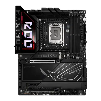 Asus Alaplap - Intel ROG MAXIMUS Z890 HERO LGA1851 (Z890, ATX, 4xDDR5 9200+MHz, 4xSATA3, 6xM.2, HDMI+2xThunderbolt) – 2. kép