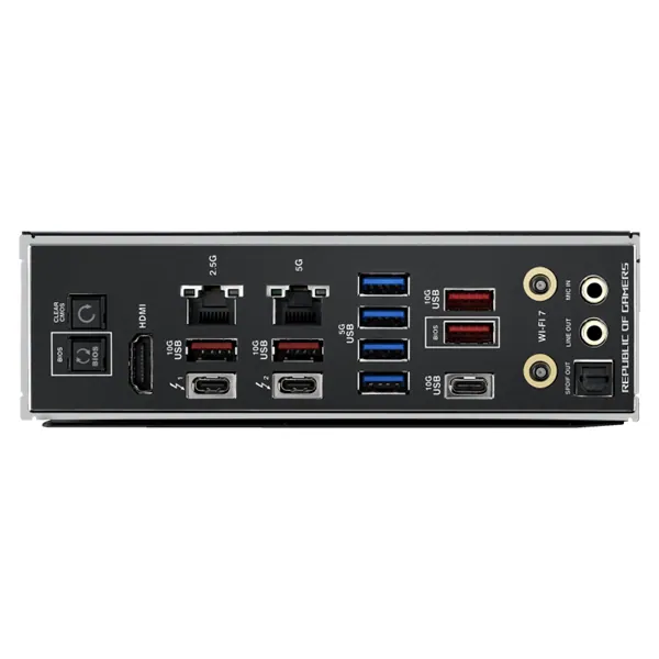 Asus Alaplap - Intel ROG MAXIMUS Z890 HERO LGA1851 (Z890, ATX, 4xDDR5 9200+MHz, 4xSATA3, 6xM.2, HDMI+2xThunderbolt) – 6. kép