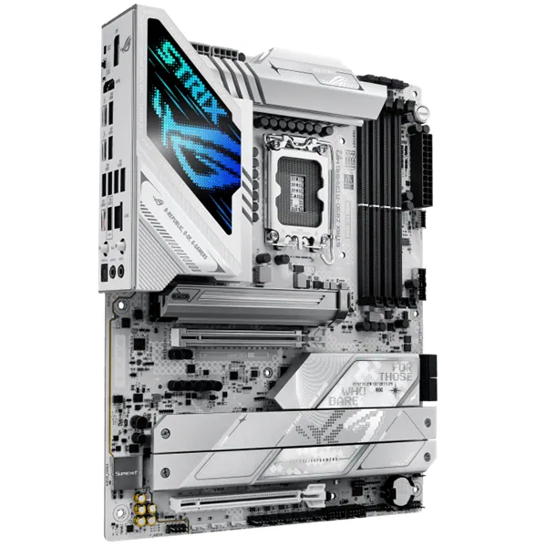 Asus Alaplap - Intel ROG STRIX Z890-A GAMING WIFI LGA1851 (Z890, ATX, 4xDDR5 9066+MHz, 4xSATA3, 5xM.2, HDMI+DP) – 3. kép