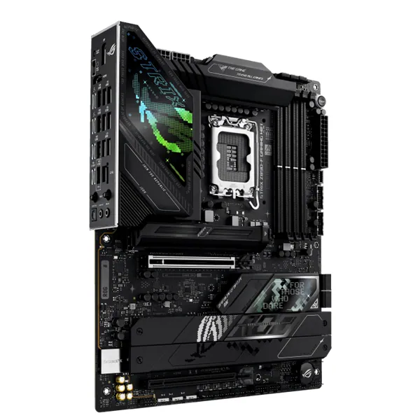 Asus Alaplap - Intel ROG STRIX Z890-F GAMING WIFI LGA1851 (Z890, ATX, 4xDDR5 8600+MHz, 4xSATA3, 5xM.2, HDMI+DP) – 3. kép