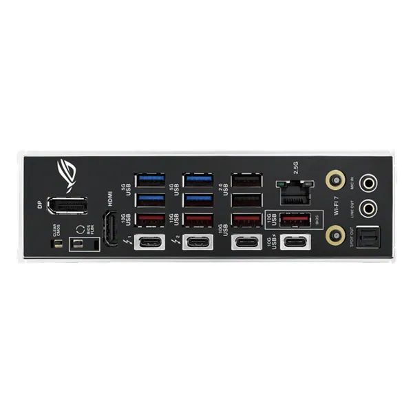Asus Alaplap - Intel ROG STRIX Z890-F GAMING WIFI LGA1851 (Z890, ATX, 4xDDR5 8600+MHz, 4xSATA3, 5xM.2, HDMI+DP) – 5. kép