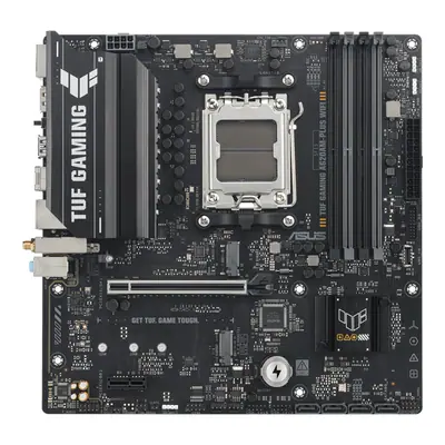 Asus Alaplap - AMD TUF GAMING A620AM-PLUS WIFI AM5 (A620, 4xDDR5 7600+MHz, 1x 2,5 Gb LAN, 2xM.2, 4xSATA3, HDMI+2xDP) – 2. kép