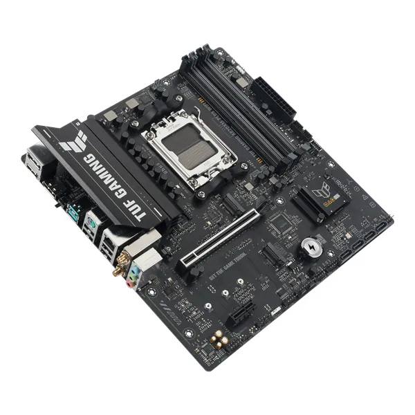 Asus Alaplap - AMD TUF GAMING A620AM-PLUS WIFI AM5 (A620, 4xDDR5 7600+MHz, 1x 2,5 Gb LAN, 2xM.2, 4xSATA3, HDMI+2xDP) – 4. kép