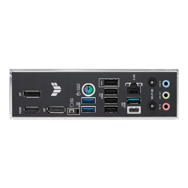 Asus Alaplap - AMD TUF GAMING B850M-E WIFI AM5 (B850, MicroATX, 4xDDR5 8000+MHz, 4xSATA3, 3x M.2, HDMI+2xDP) – 4. kép