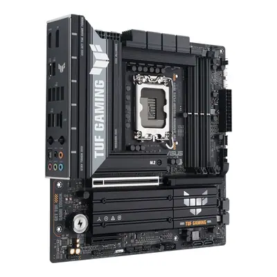 Asus Alaplap - Intel TUF GAMING B860M-PLUS WIFI s1851 (B860, 4xDDR5 8800+MHz, 4xSATA3, 3xM.2, HDMI+DP+USB-C) – 2. kép