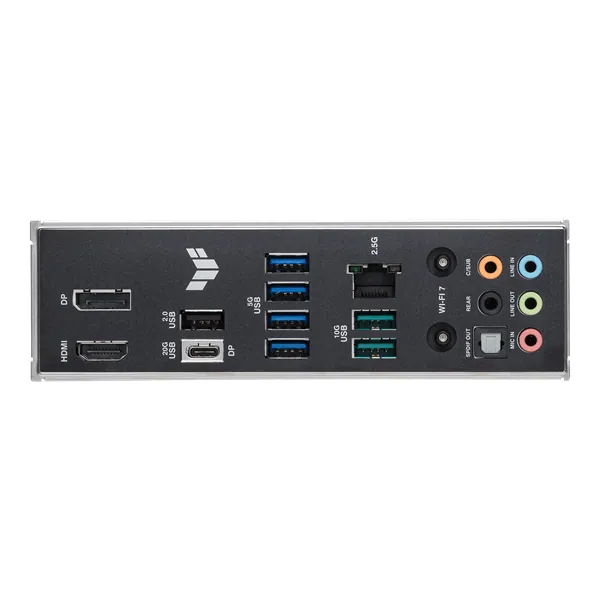 Asus Alaplap - Intel TUF GAMING B860M-PLUS WIFI s1851 (B860, 4xDDR5 8800+MHz, 4xSATA3, 3xM.2, HDMI+DP+USB-C) – 4. kép
