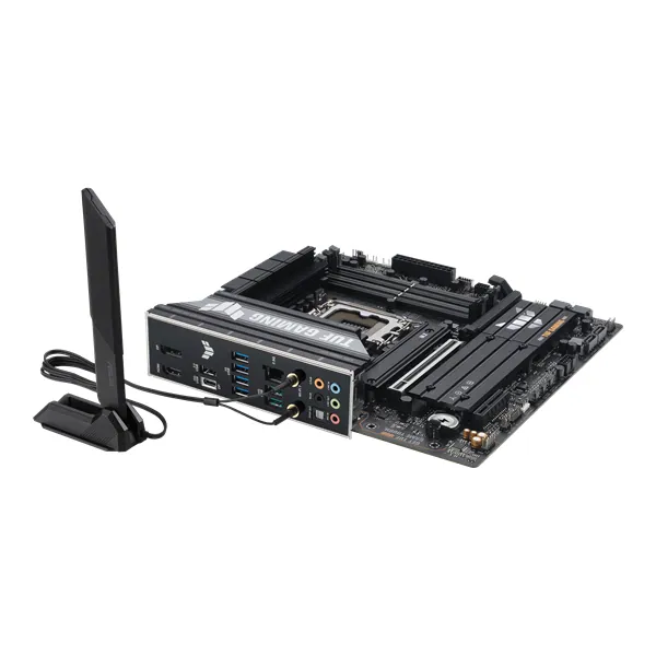 Asus Alaplap - Intel TUF GAMING B860M-PLUS WIFI s1851 (B860, 4xDDR5 8800+MHz, 4xSATA3, 3xM.2, HDMI+DP+USB-C) – 5. kép