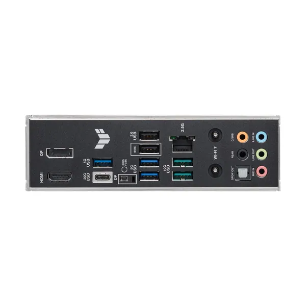 Asus Alaplap - Intel TUF GAMING B860-PLUS WIFI s1851 (B860, 4xDDR5 8666+MHz, 4xSATA3, 3xM.2, HDMI+DP+USB-C) – 4. kép