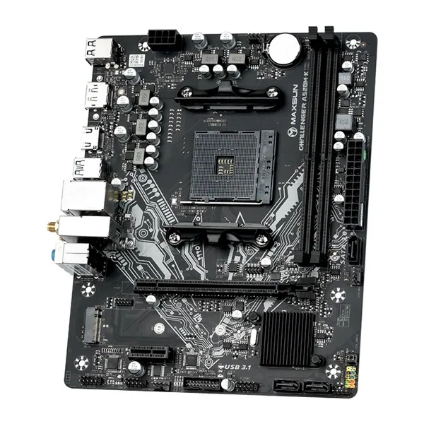 Maxsun Alaplap - AMD MS-CHALLENGER A520M-K WIFI AM4 (A520, mATX, 2xDDR4 2666MHz, 3xSATA3, M.2, HDMI, DP) – 5. kép