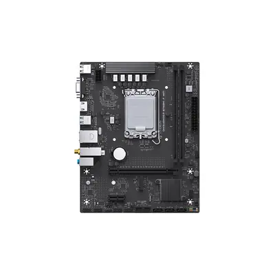 Maxsun Alaplap - Intel MS-CHALLENGER B760M-F WIFI s1700 (B760, mATX, 2xDDR4 4400MHz, 3xSATA3, M.2, HDMI, D-sub)