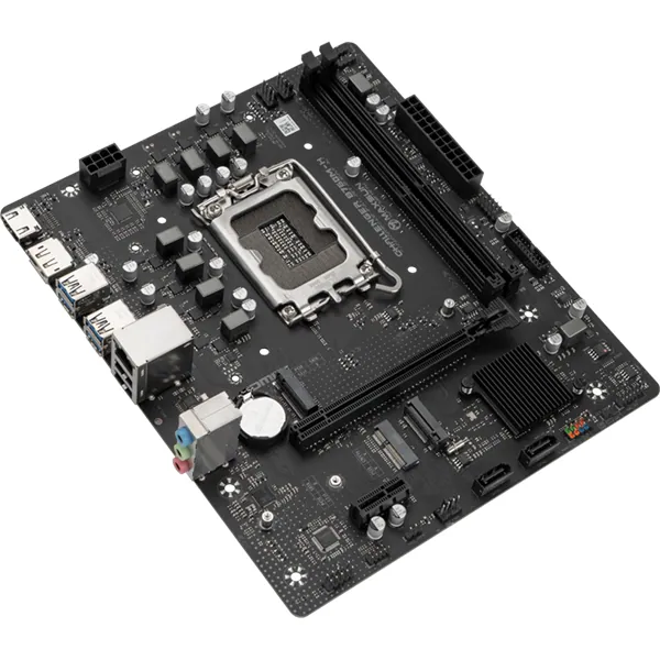 Maxsun Alaplap - Intel MS-CHALLENGER B760M-H WIFI s1700 (B760, mATX, 2xDDR4 3200MHz, 2xSATA3, 2xM.2, HDMI, DP) – 3. kép