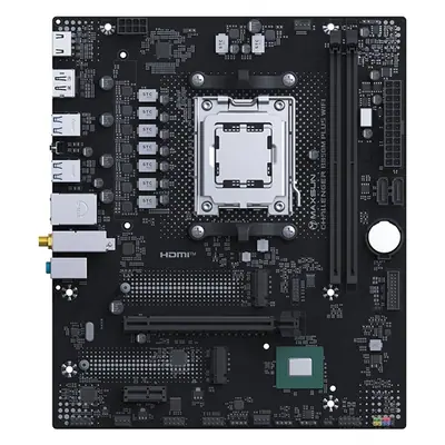 Maxsun Alaplap - AMD MS-CHALLENGER B850M PLUS WIFI AM5 (B850, mATX, 2xDDR5 8000MHz, 2xSATA3, 2xM.2, HDMI, DP) – 2. kép