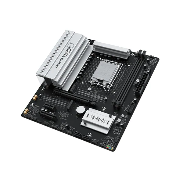 Maxsun Alaplap - Intel MS-CHALLENGER B860M 2.5G s1851 (B860, mATX, 2xDDR5 8600MHz, 2xSATA3, 2xM.2, HDMI, DP) – 2. kép