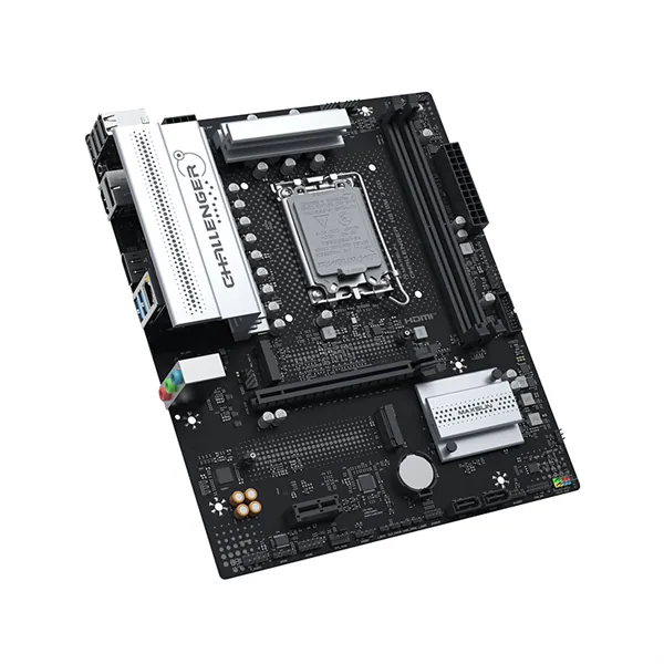 Maxsun Alaplap - Intel MS-CHALLENGER H810M 2.5G s1851 (H810, mATX, 2xDDR5 6400MHz, 2xSATA3, 2xM.2, HDMI, DP) – 2. kép