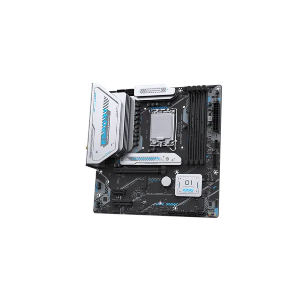 Maxsun Alaplap - Intel MS-ESPORT Z890M WIFI s1851 (Z890, mATX, 4xDDR5 7800MHz, 4xSATA3, 3xM.2, HDMI, DP) – 2. kép