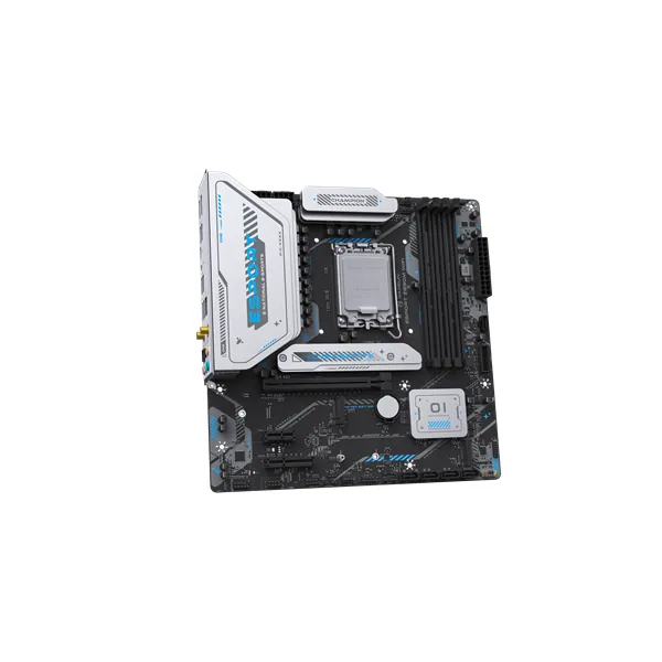 Maxsun Alaplap - Intel MS-ESPORT Z890M WIFI s1851 (Z890, mATX, 4xDDR5 7800MHz, 4xSATA3, 3xM.2, HDMI, DP) – 3. kép
