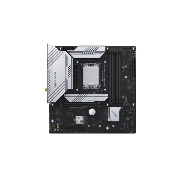 Maxsun Alaplap - Intel MS-TERMINATOR B760M D4 WIFI V2 s1700 (B760, mATX, 4xDDR4 3200MHz, 4xSATA3, 3xM.2, HDMI, DP)