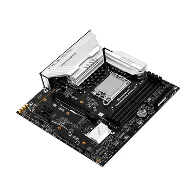 Maxsun Alaplap - Intel MS-TERMINATOR B760M D5 WIFI V2 s1700 (B760, mATX, 2xDDR5 7600MHz, 4xSATA3, 3xM.2, HDMI, DP) – 2. kép